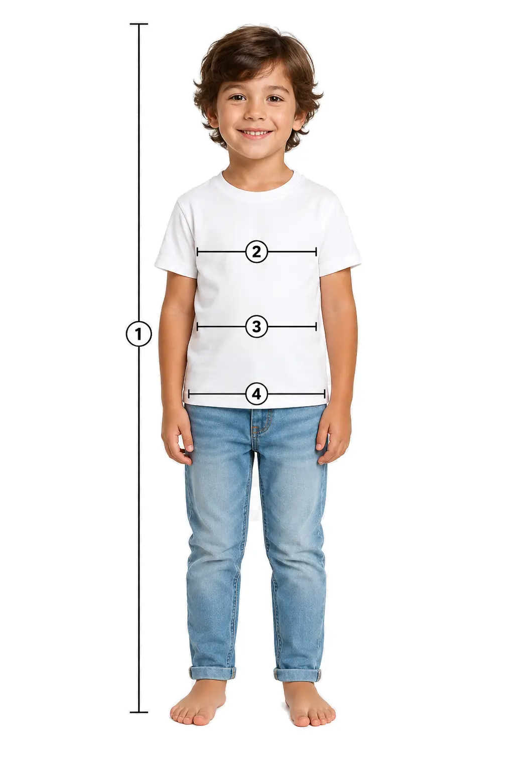 Kids Clothing size guide